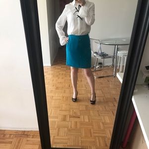 Banana republic skirt blue for work/business
